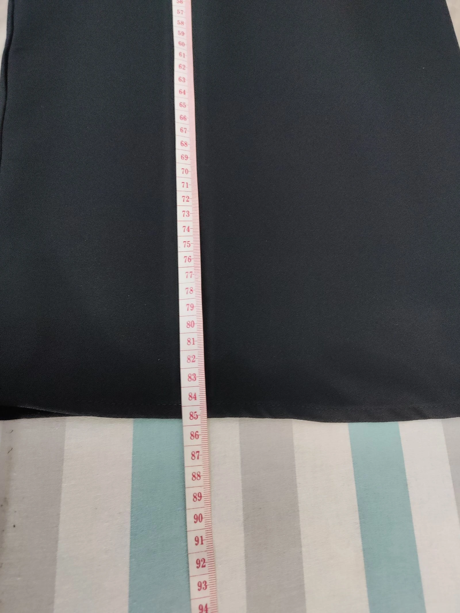 Zara Basic vestido preto com renda e botões no ombro tamanho M – photo 9